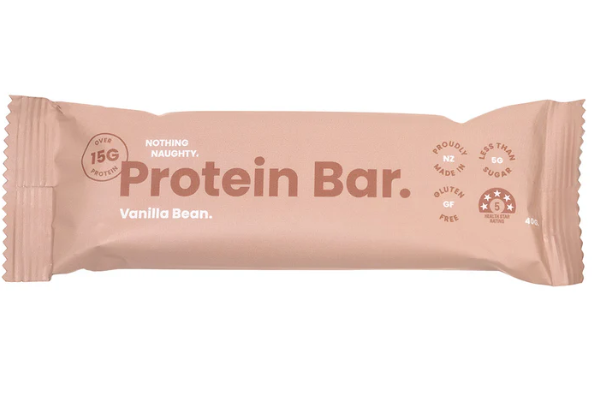 Nothing Naughty Protein Bar - Vanilla Bean