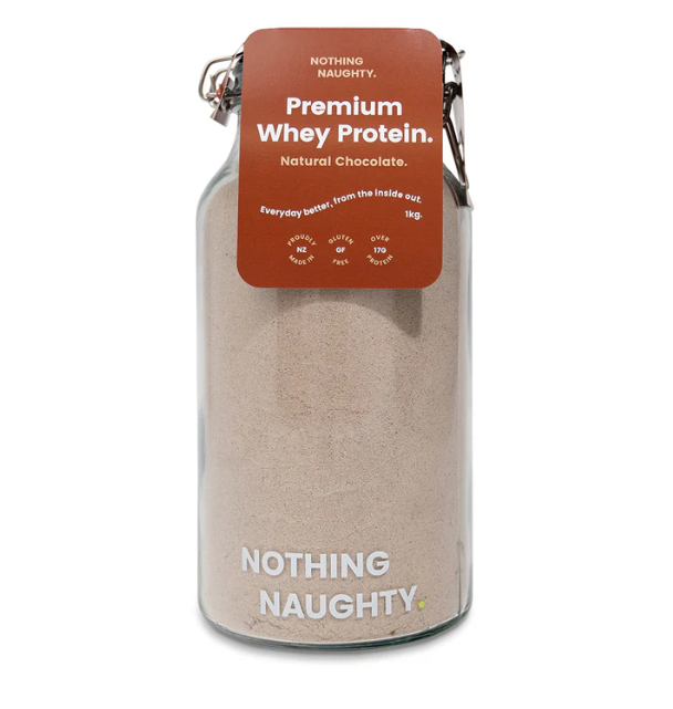 Premium NZ Whey Protein 1KG Jar - Chocolate