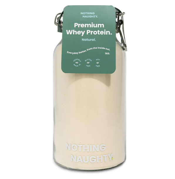 Premium NZ Whey Protein 1KG Jar - Natural