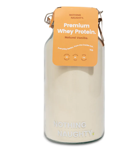 Premium NZ Whey Protein 1KG Jar - Vanilla