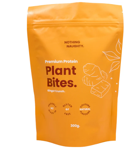 Premium Plant Protein Bites - Ginger Crunch