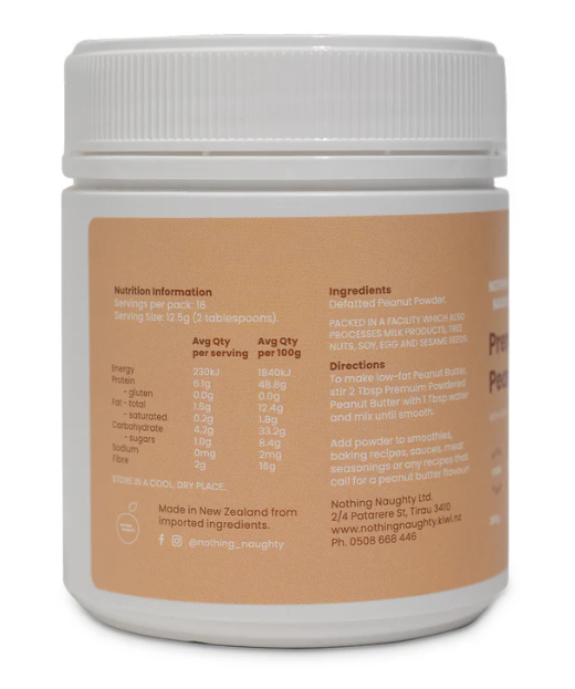 Premium Powdered Peanut Butter 200g