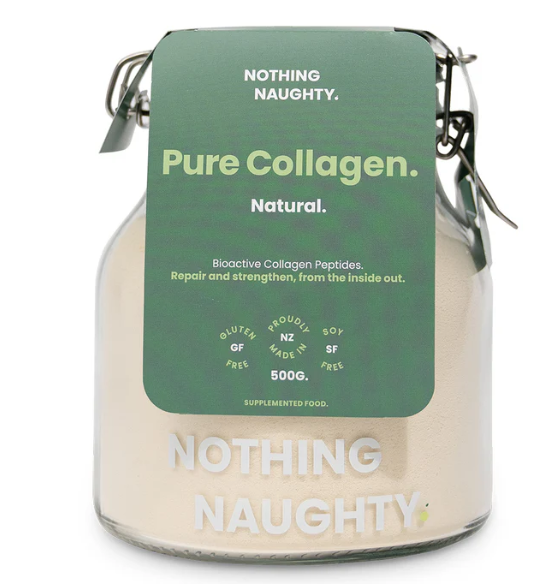 Pure Collagen - 500g Jar - Natural Unflavoured