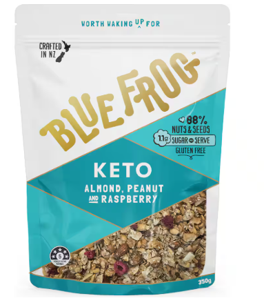 Keto - Almond, Peanut & Raspberry 350gm