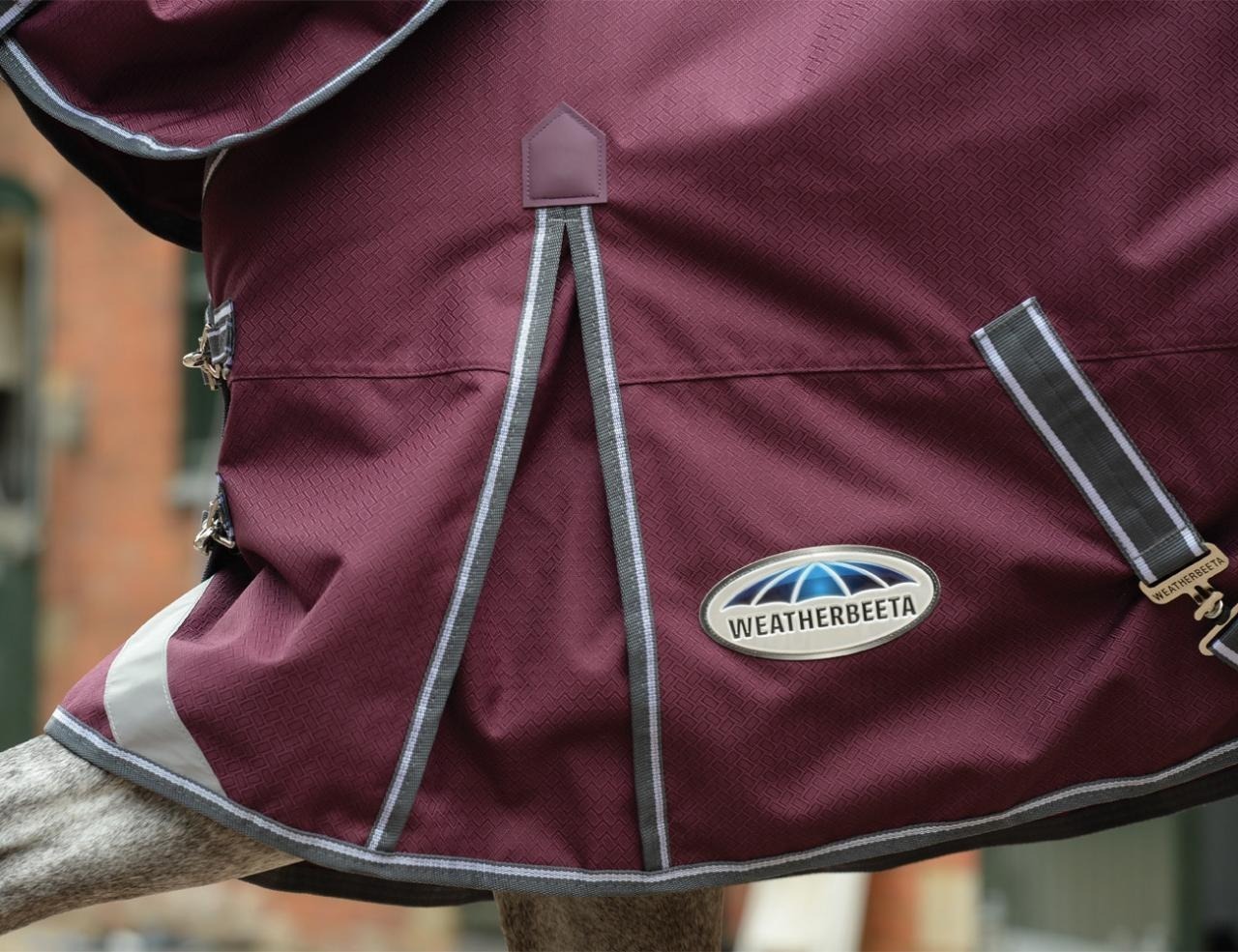Weatherbeeta Comfitec Plus Dynamic Combo 100gm Maroon/Grey/White 3'9