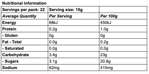 MT Sweet Chilli Relish