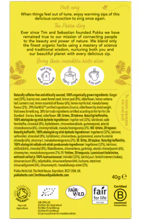 Pukka Lemon, Ginger & Manuka Honey