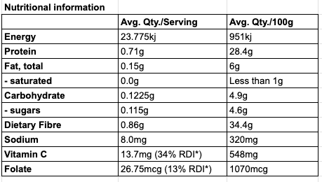 Wheat Grass Powder 100g