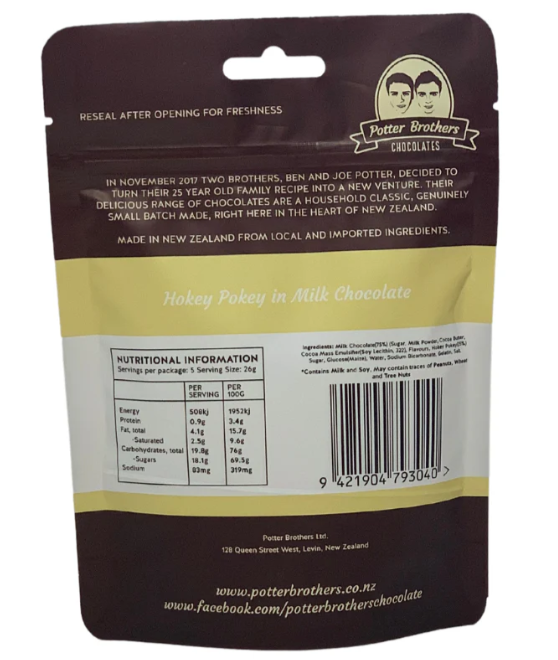 Hokey Pokey in Milk Chocolate