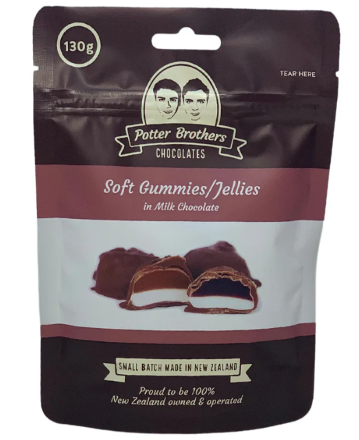 Jellies in Milk Chocolate