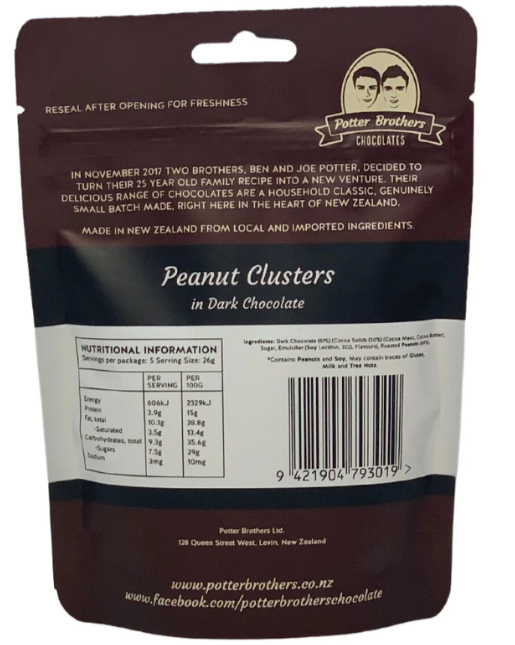 Peanut Clusters in Dark Chocolate
