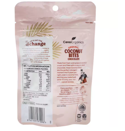 Ceres Coconut Wafer Bites Chocolate