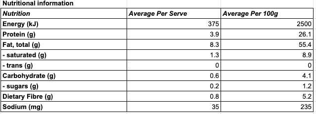 Ceres Pumpkin Seed Butter 220g