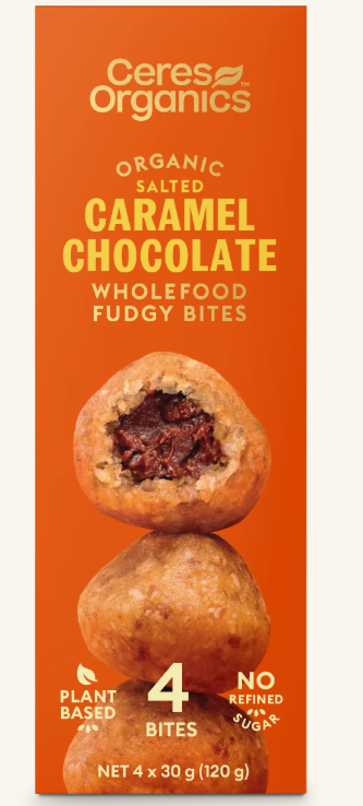 Ceres Salted Caramel Bites 120g