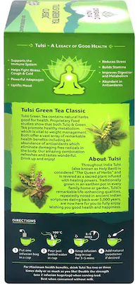OI Tulsi Green Tea Classic 25TBT