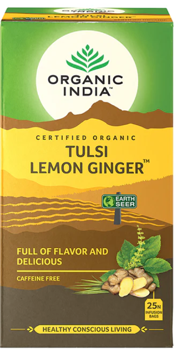 OI Tulsi Lemon Ginger Tea 25Tbt