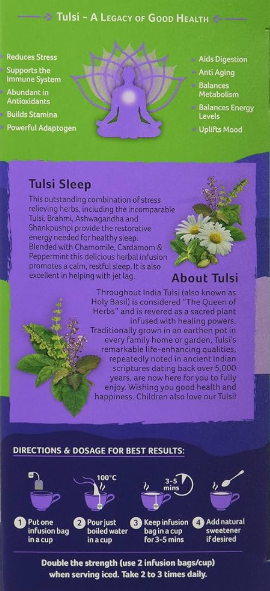 OI Tulsi Sleep Tea Classic 25TBT