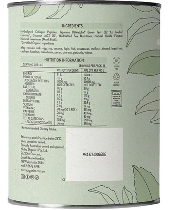 Nutra Matcha Latte 100g