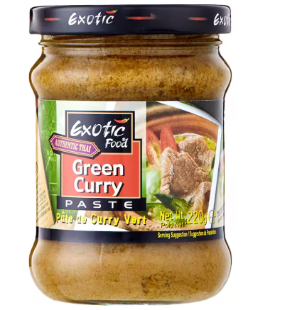 Exotic Green Curry Paste 220g