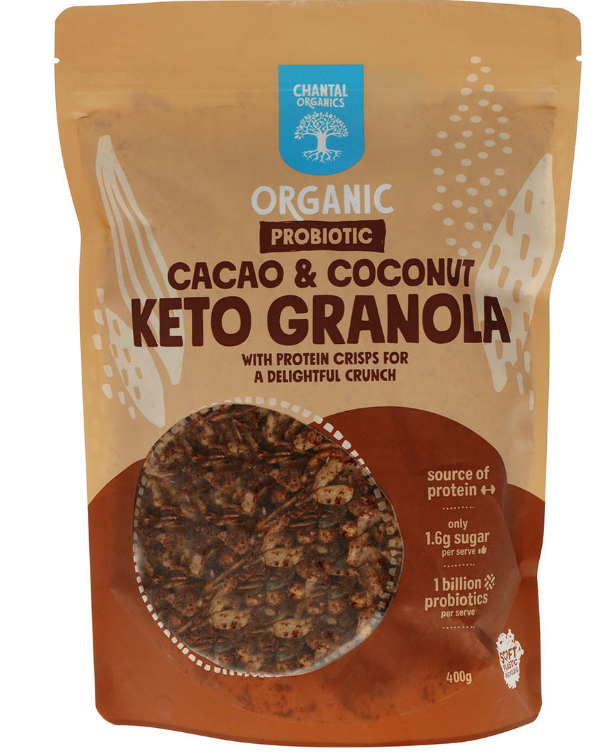 Cacao & Coconut Keto Granola 400gm