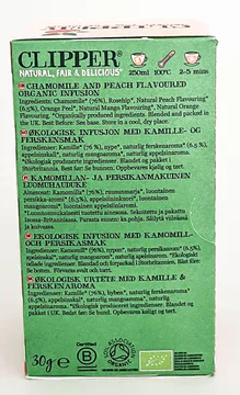 Clipper Chamomile & Peach Infusion