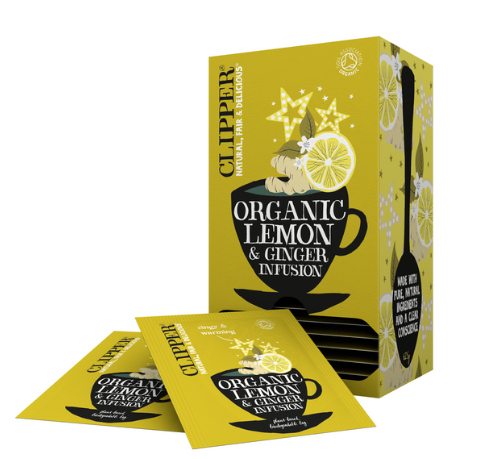 Clipper Lemon & Ginger Infusion Tea