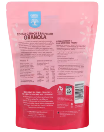 GF Ginger Crunch & Plum Granola 400gm
