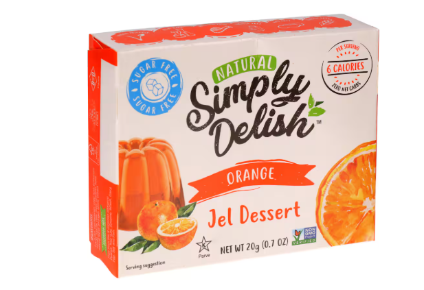 Simply Delish Plant Based Jelly Orange