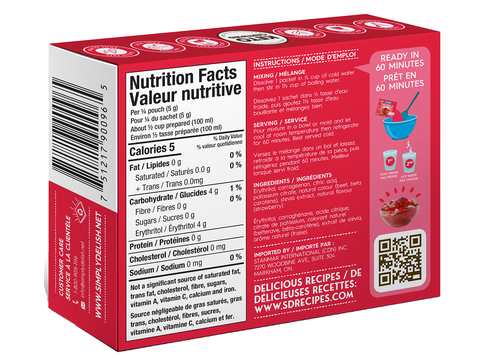 Simply Delish Plant Based Jelly Strawberry