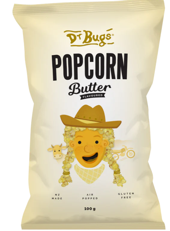 Dr Bug Butter Popcorn