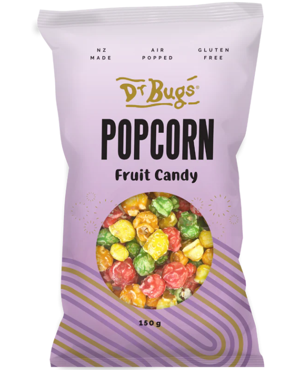 Dr Bug Fruit Candy Popcorn
