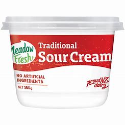 Meadow Fresh Traditional Sour Cream NZ 250g