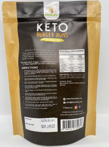 Keto Burger Buns Mix