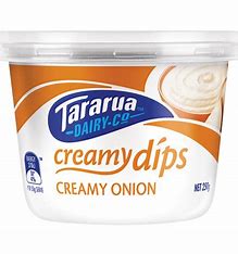 Tararua Dip Creamy Onion 250g