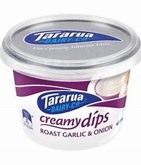 Tararua Dip Roast Garlic & Onion 250g