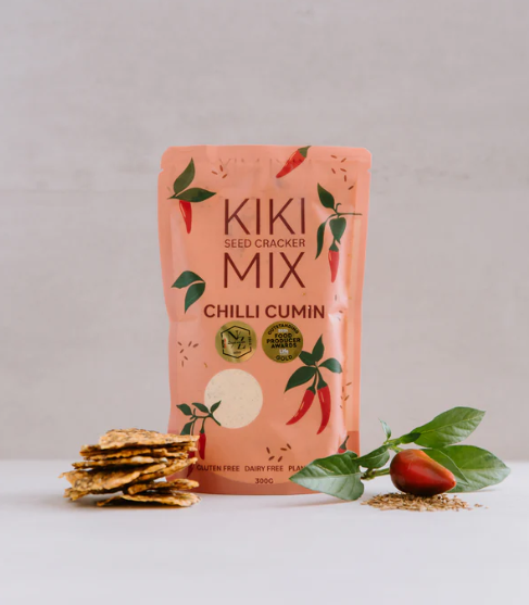Kiki Seed Cracker Mix- Chilli Cumin 300g