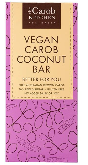 Carob Coconut Vegan Bar
