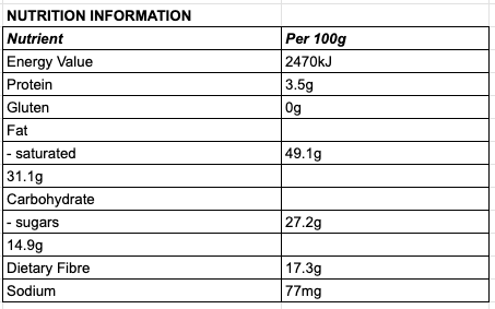 Carob Coconut Vegan Bar