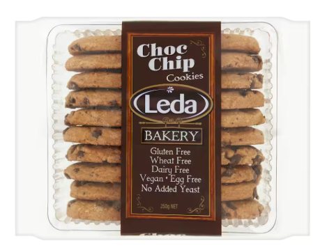 Leda Cookies Chocolate Chip 250g