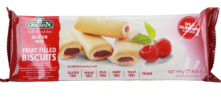 Orgran Biscuit Wild Berry 175g
