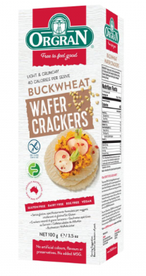 Orgran Buckwheat Wafers 100gm GF