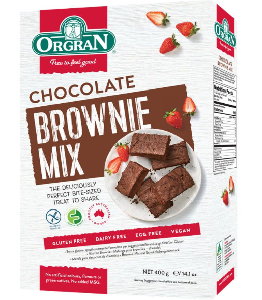 Orgran Chocolate Brownie Mix