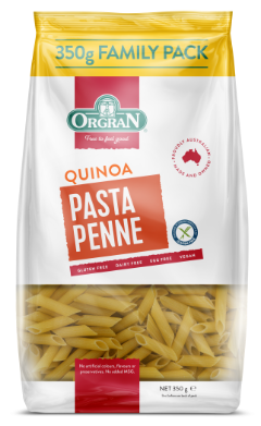Orgran Pasta Quinoa Penne 350gm GF