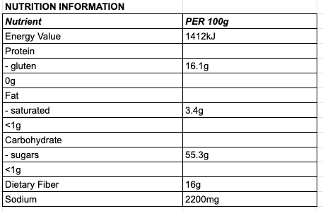Orgran Vegan Easy Egg Pouch 250gm GF