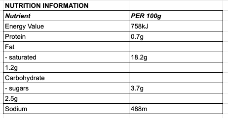 Ozganics Organic Vegan Caesar Dressing 250ml