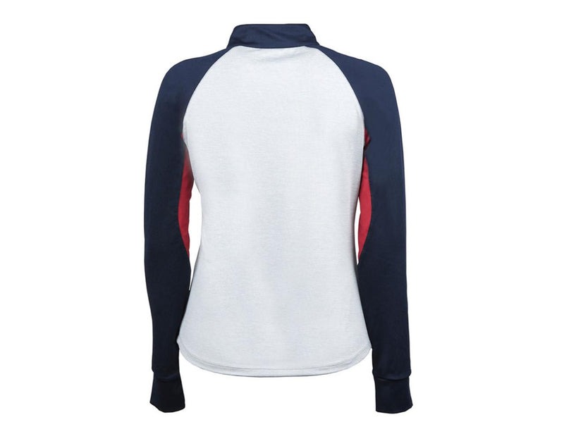 Dublin Iris Colour Block Long Sleeve Grey Multi - Size M