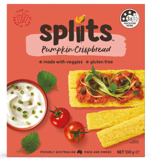 Spliits Pumpkin Crispbread 130g