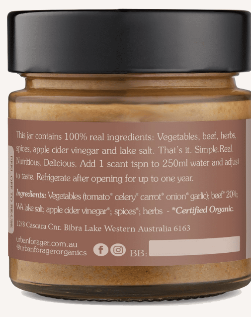Urban Foyager Organic Beef Stock 250g
