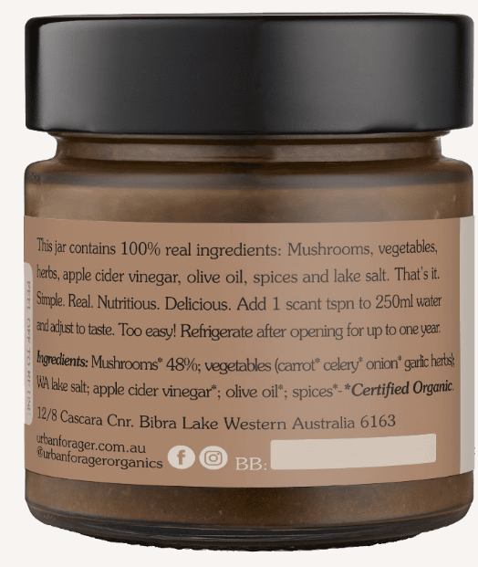 Urban Foyager Organic Mushroom Stock 250g