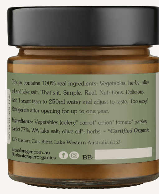 Urban Foyager Organic Vegetable Stock 250g